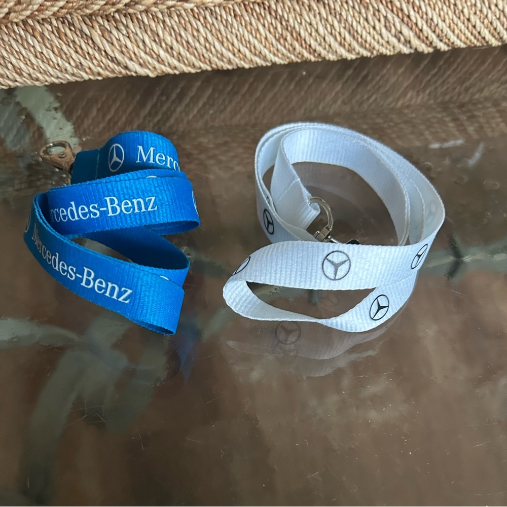 New Mercedes-Benz ID  name tag holder keychain
